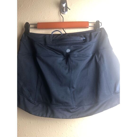 Athleta Womens Golf Tennis Skirt Skort Black size S - Picture 2 of 11